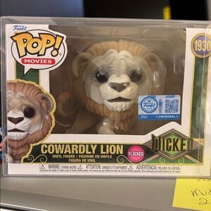 Funko Pop Cowardly Lion with Brown and Tan Mane